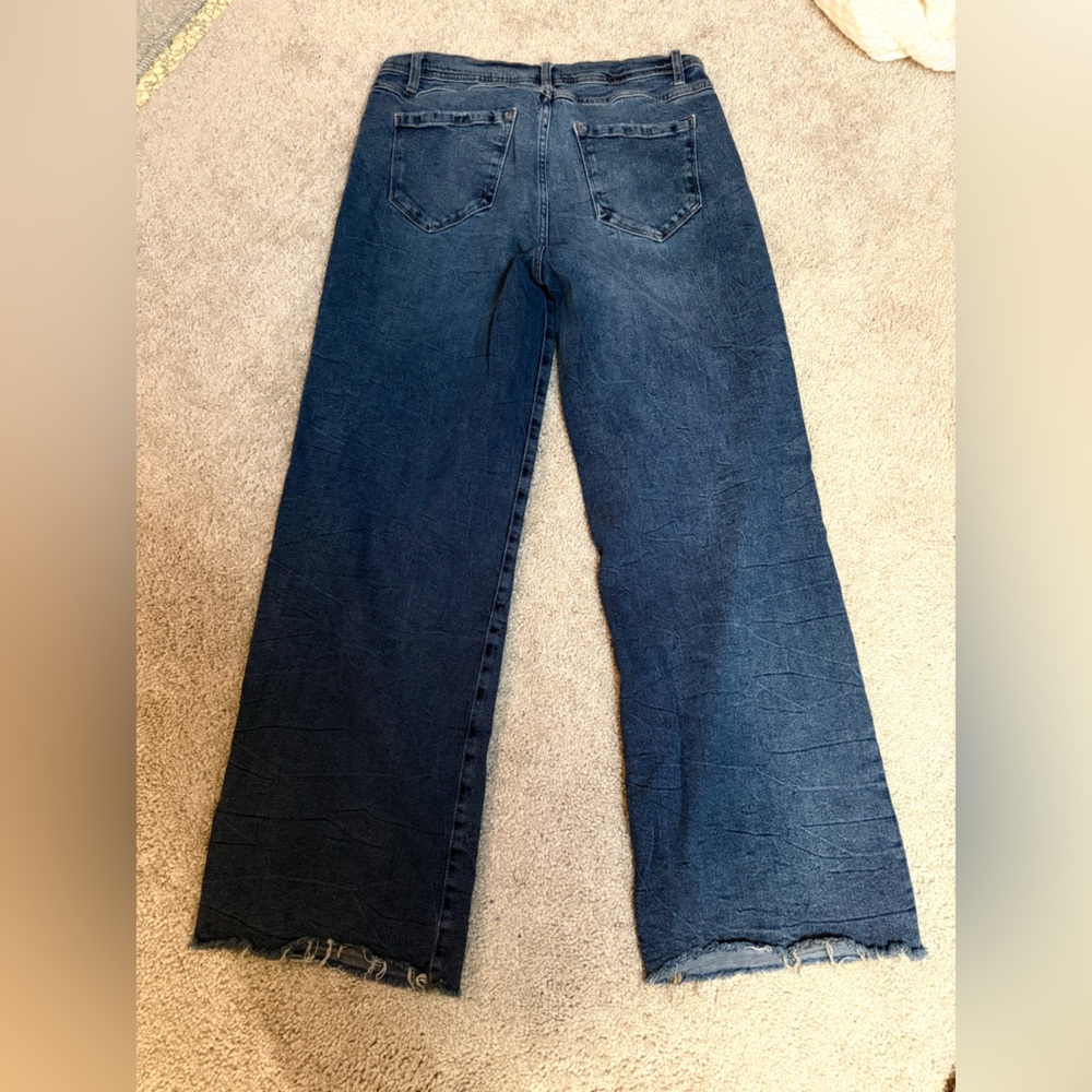 Kenzie Midnight Blue Wide Leg Jeans